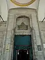 The entrance portal of the mosque