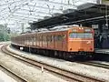 A Musashino Line 103 series EMU, May 2002