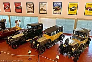 Classical cars in the Caramulo museum