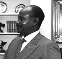 Photo of Yoweri Museveni in 1987