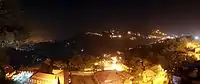 Mussoorie at night.