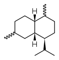 Muurolane stereochemistry