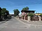 Street with old buildings