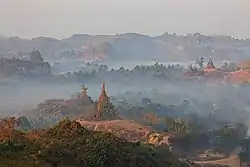 Image 7Temples at Mrauk U, was the capital of the Mrauk U Kingdom, which ruled over what is now Rakhine State. (from History of Myanmar)