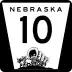 State Highway 10 marker