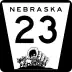 State Highway 23 marker