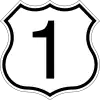 National road number