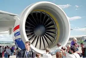 Pratt & Whitney PW4000 which powered the first Boeing 777