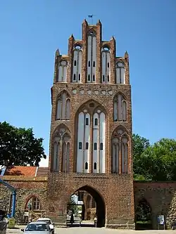 Treptow Gate with Neubrandenburg Regional Museum