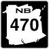 Route 470 marker