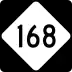 North Carolina Highway 168 marker