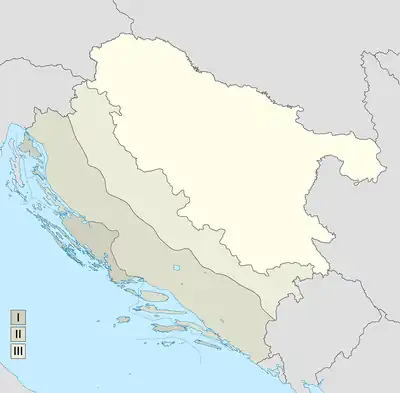 Momčilo Đujić is located in NDH