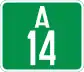 A14 marker