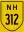 National Highway 312 shield}}