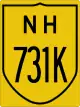 National Highway 731K shield}}