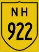 National Highway 922 shield}}