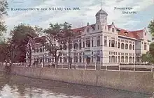 Office of Nillmij (Nederlandsch-Indische Levensverzekerings en Lijfrente Maatschappij) in Jakarta, now head office of Asuransi Jiwasraya.