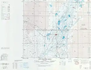 Map including Makit (labeled as MARKIT (MAI-KAI-T'I)) (DMA, 1980)