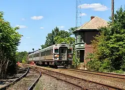 Train at Winslow Junction