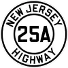 Cutout shield for Route 25A