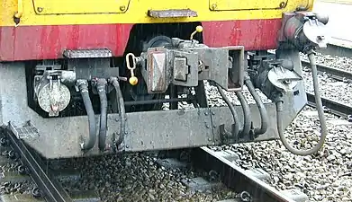 Closeup of Henricot coupler