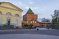 Dmitrievskaya Tower inside the Kremlin