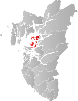 Finnøy within Rogaland