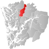 Evanger within Hordaland