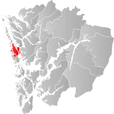 Fjell within Hordaland