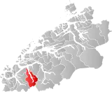 Hjørundfjord within Møre og Romsdal