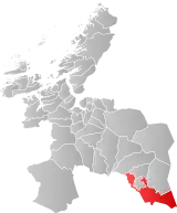 Røros landsogn within Sør-Trøndelag