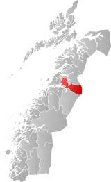 Fauske within Nordland