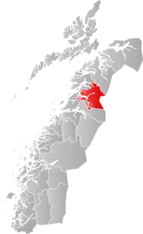 Sørfold within Nordland