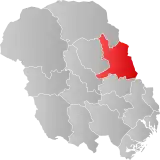 Notodden within Telemark