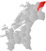 Røyrvik within Trøndelag