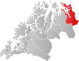 Kvænangen within Troms