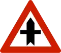 Crossroad without priority