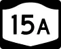 New York State Route 15A marker