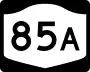 New York State Route 85A marker