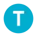 "T" train symbol