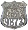 DSNY Police badge