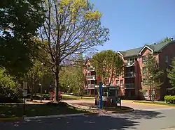 On-campus student housing