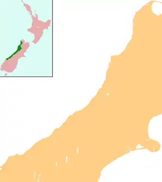 Pukekura is located in West Coast