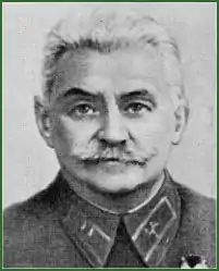 Nadyozhny in Red Army uniform