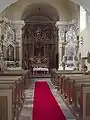 Nagykovácsi Church interior