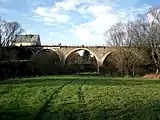 Railway bridge over the Selbitz at Naila