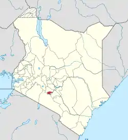 Location in Kenya