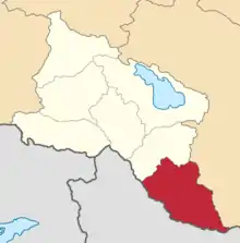 Location in the Erivan Governorate