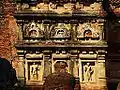 Sculpted stucco panels on a tower, Stupa of Sariputta