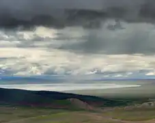 Namtso seen from the Lakenla